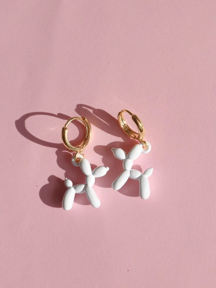 Balloon Puppy Earrings