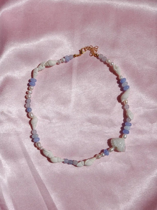 Ocean Shell Beaded Necklace