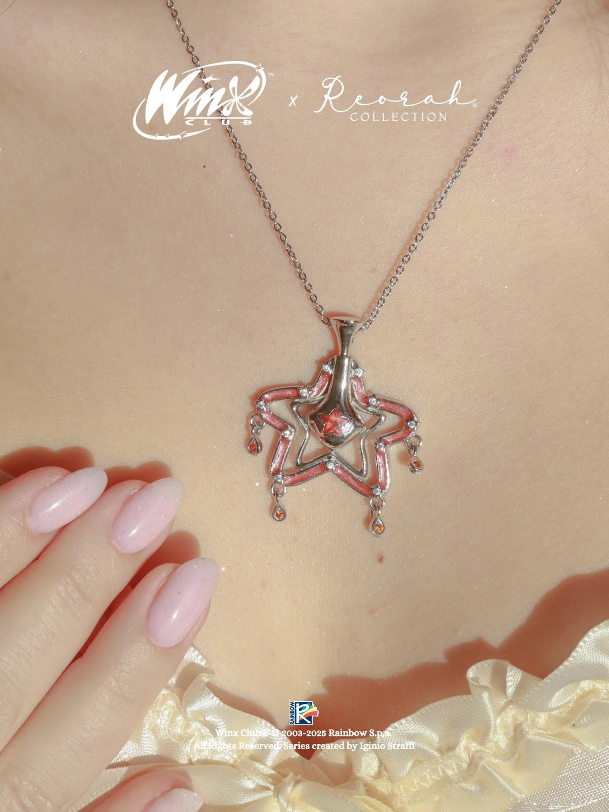 Winx Club® Stella Fairy Dust Bottle Necklace