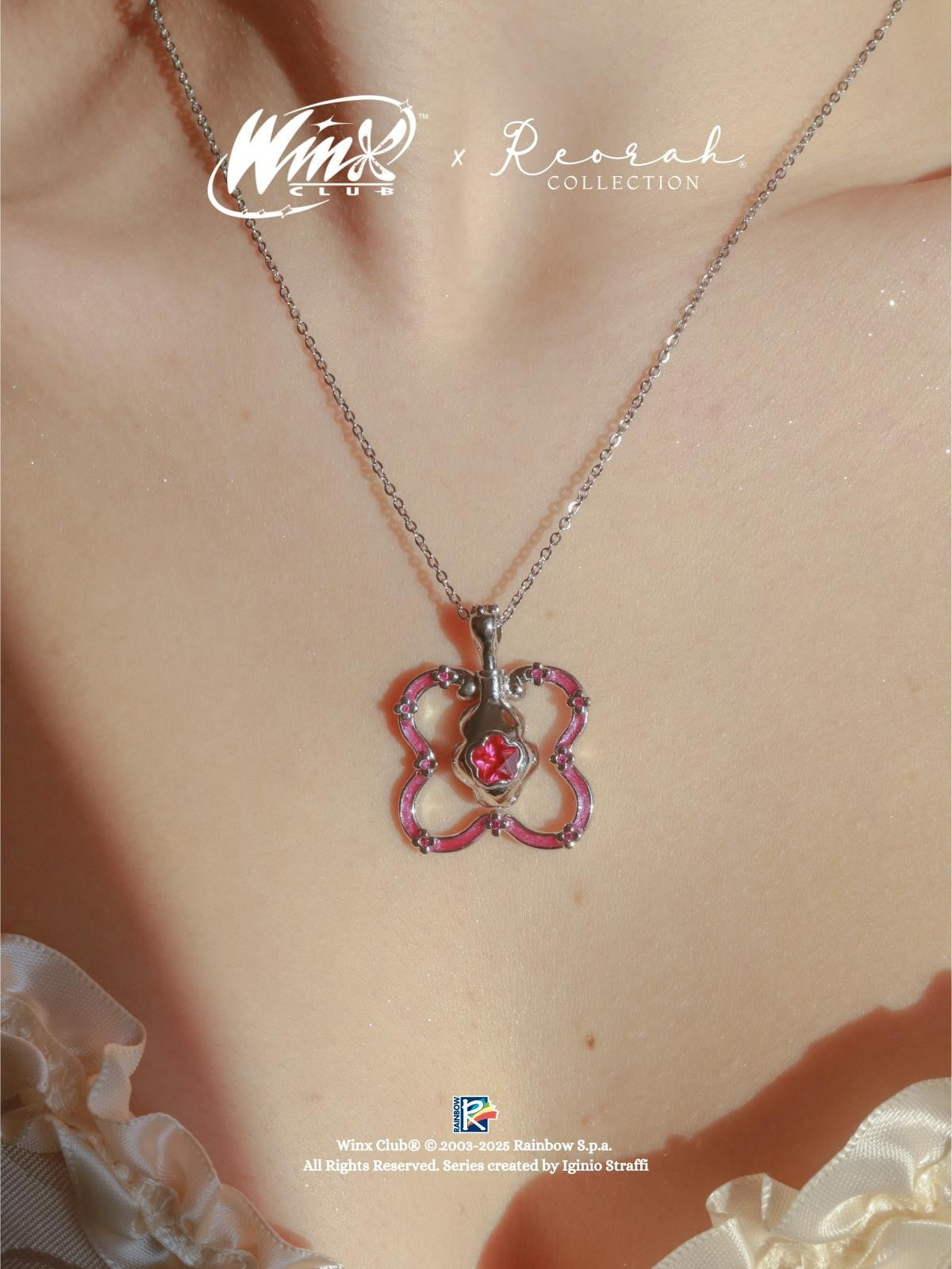 Winx Club® Flora Fairy Dust Bottle Necklace