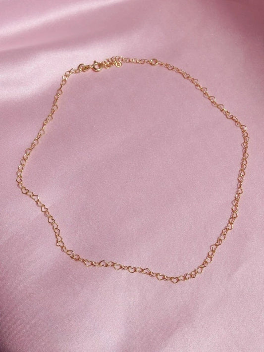 Heart To Heart 925 Silver Necklace