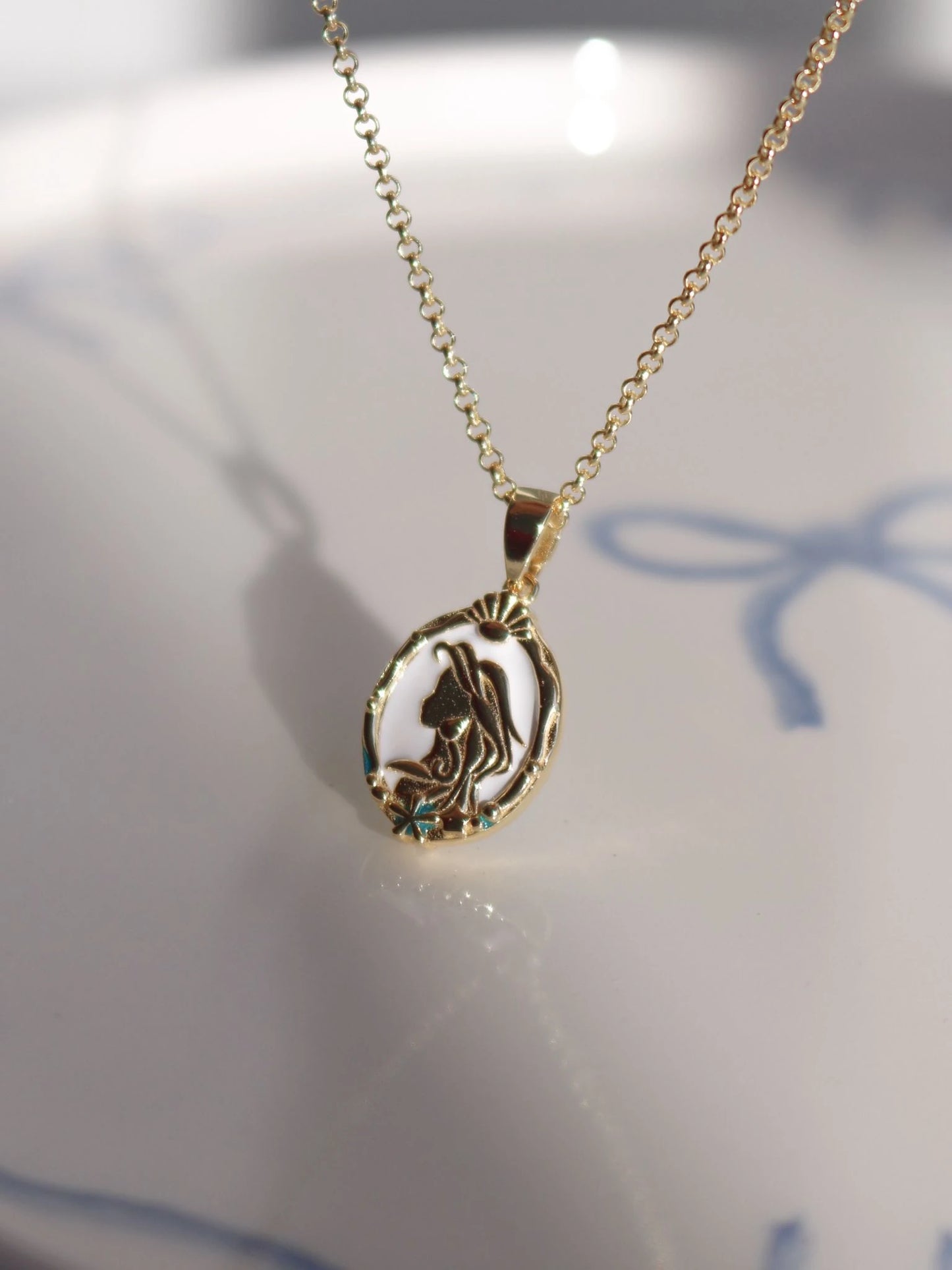 Princess Ariel 925 Silver Necklace