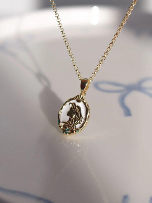 Princess Ariel 925 Silver Necklace