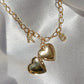 Two Letter Heart Memory Necklace