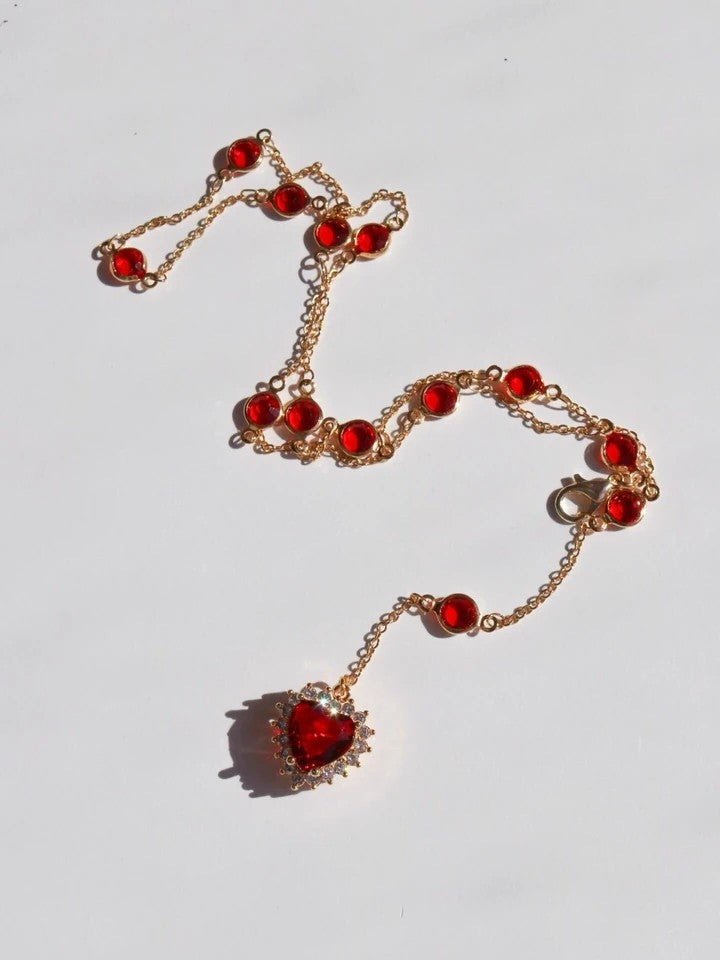 Bloody Heart Necklace