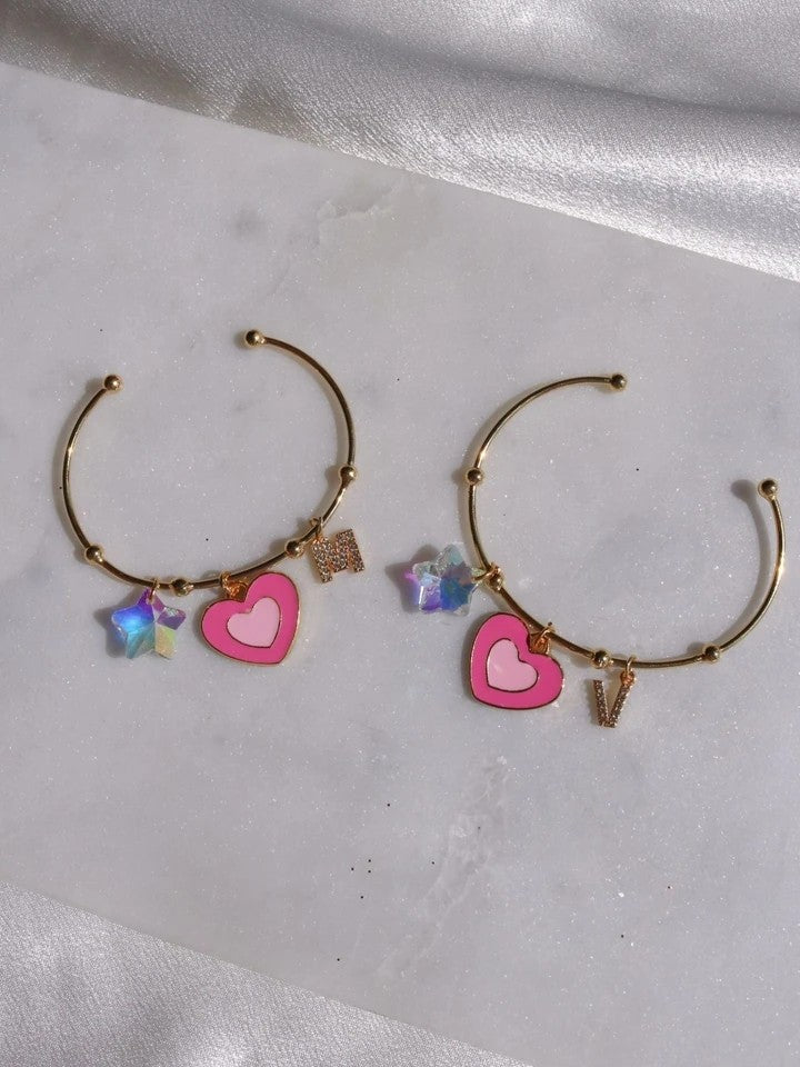 My Heart Is With You Friendship Bracelet