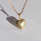 Tiny Heart Personalized Photo Locket Necklace