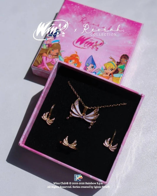 Winx Club Tecna Enchantix Fairy Wings Set