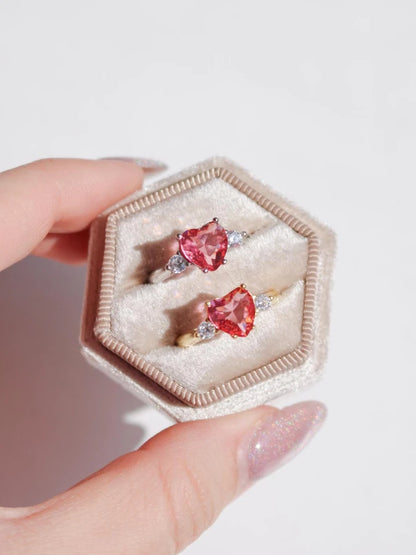 Royal Heart Shine 925 Silver Ring