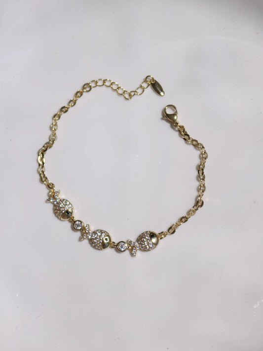 Crystal Fish Xuping Bracelet