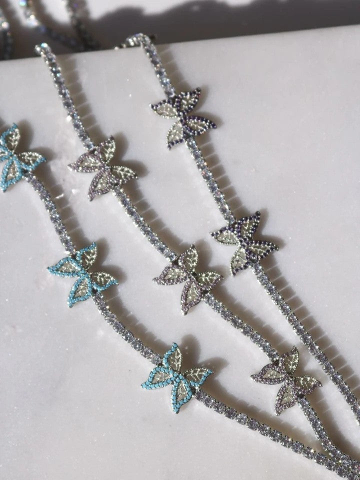 Mariposa Triple Butterfly Waterway Choker