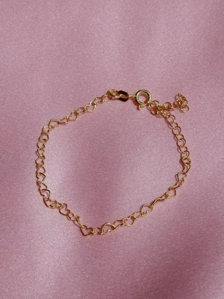 Heart To Heart 925 Silver Bracelet