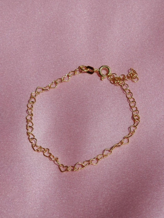 Heart To Heart 925 Silver Bracelet