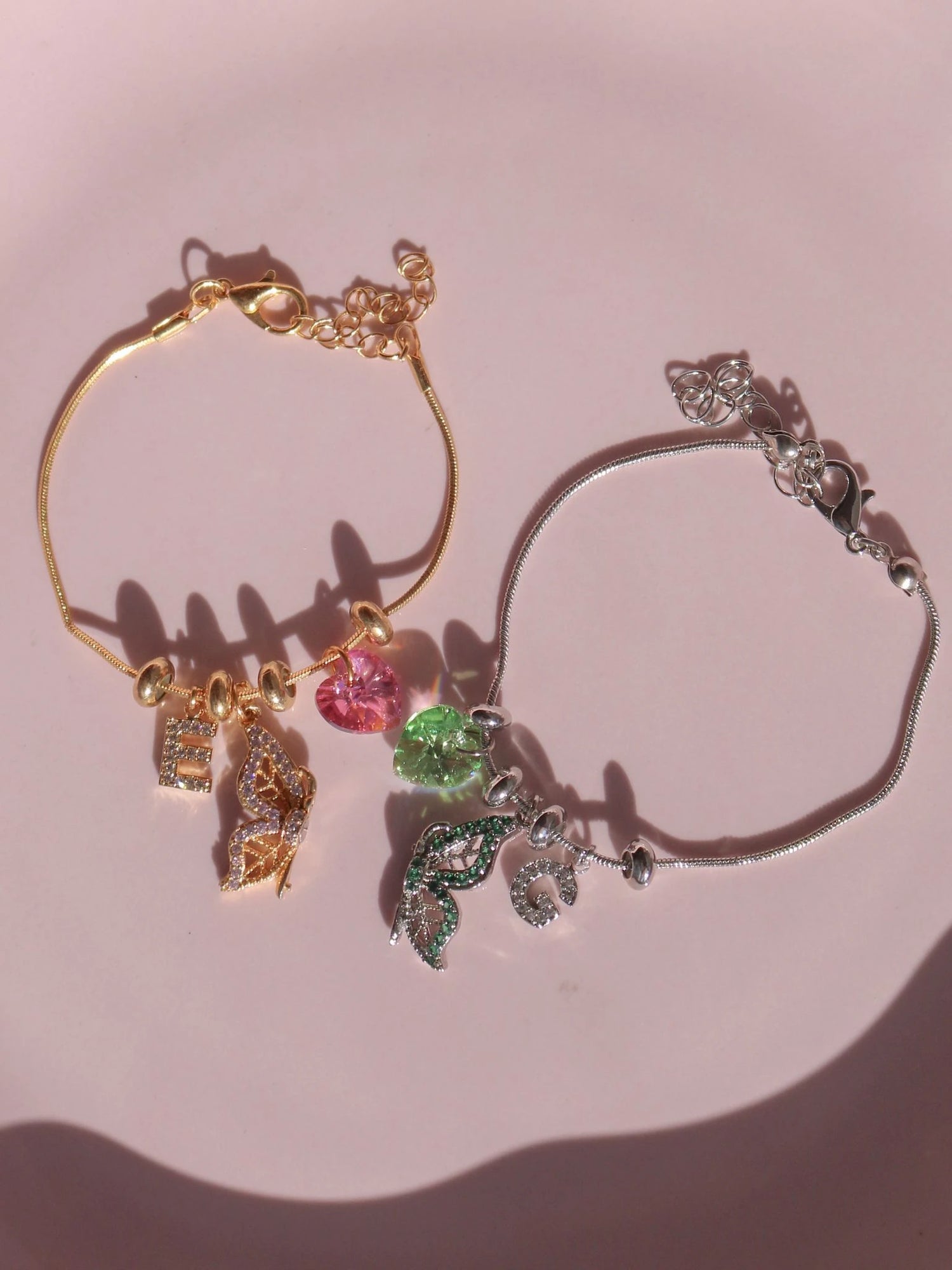 Wicked Glinda Elphaba Butterfly Friendship Bracelet