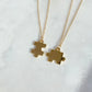 Puzzle Couple Necklace