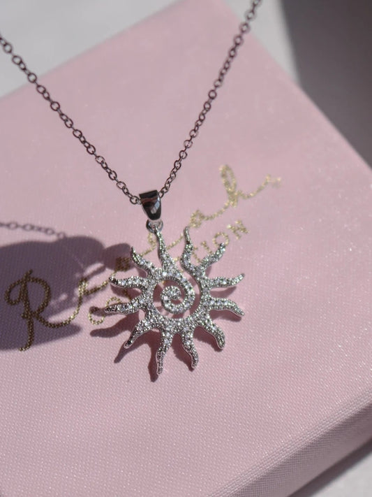 Sunrise Steel Necklace