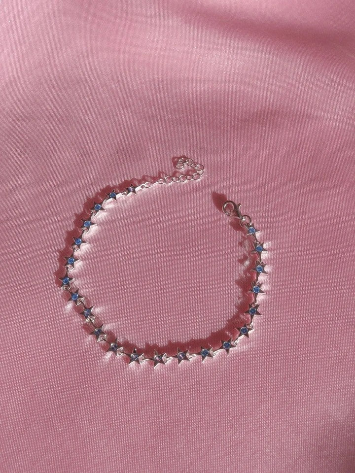 Night Star Shine 925 Silver Bracelet