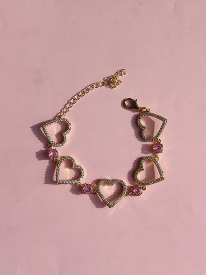 Sparkly Love Bracelet