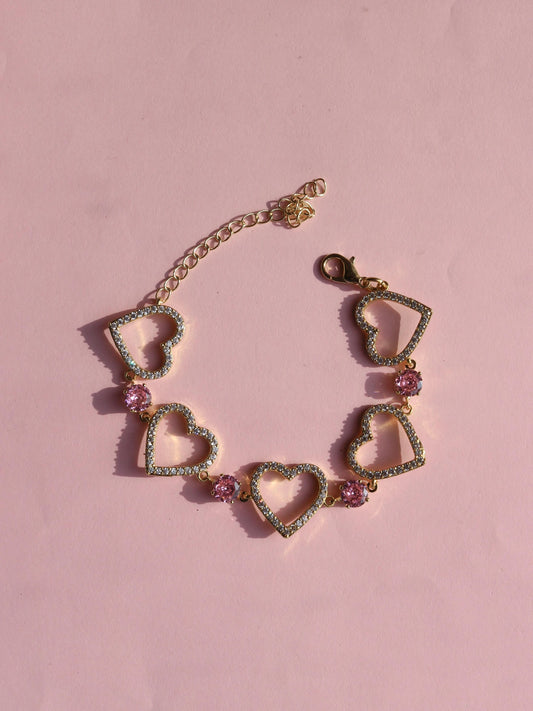 Sparkly Love Bracelet