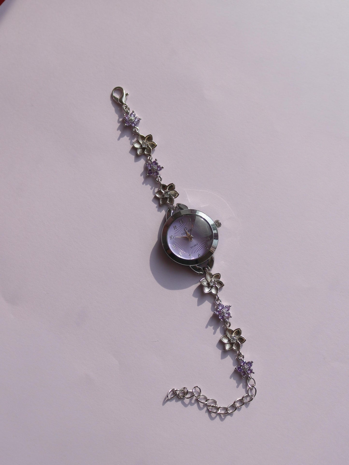 Violet Flower Watch