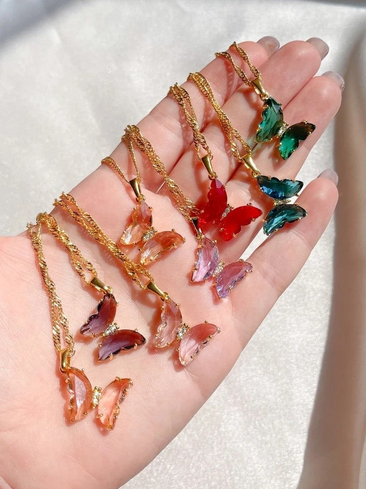 Fairy Butterfly Necklace