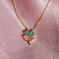 Four Leaf Clover Necklace 925 Silver