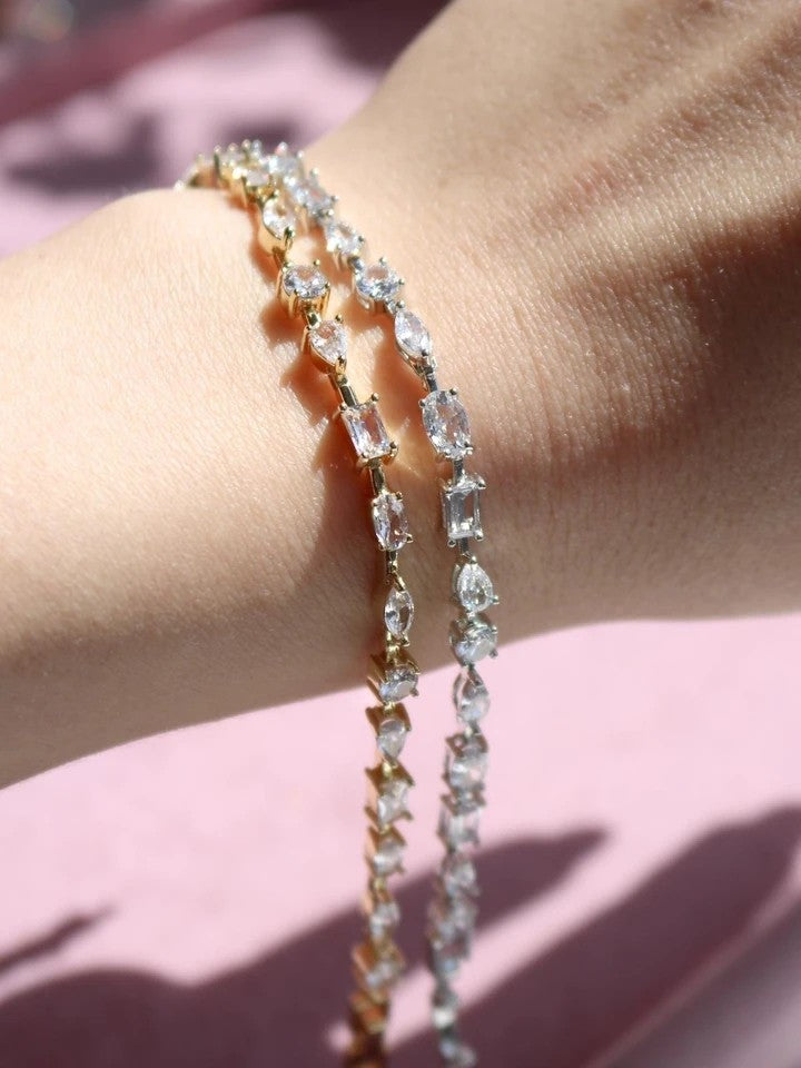 White Crystal Bracelet