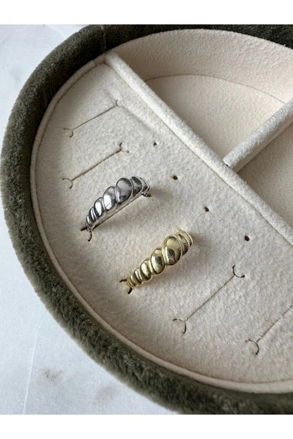 Vintage Auger 925 Silver Ring