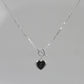 Soulmark Heart Personalized Letter 925 Silver Necklace