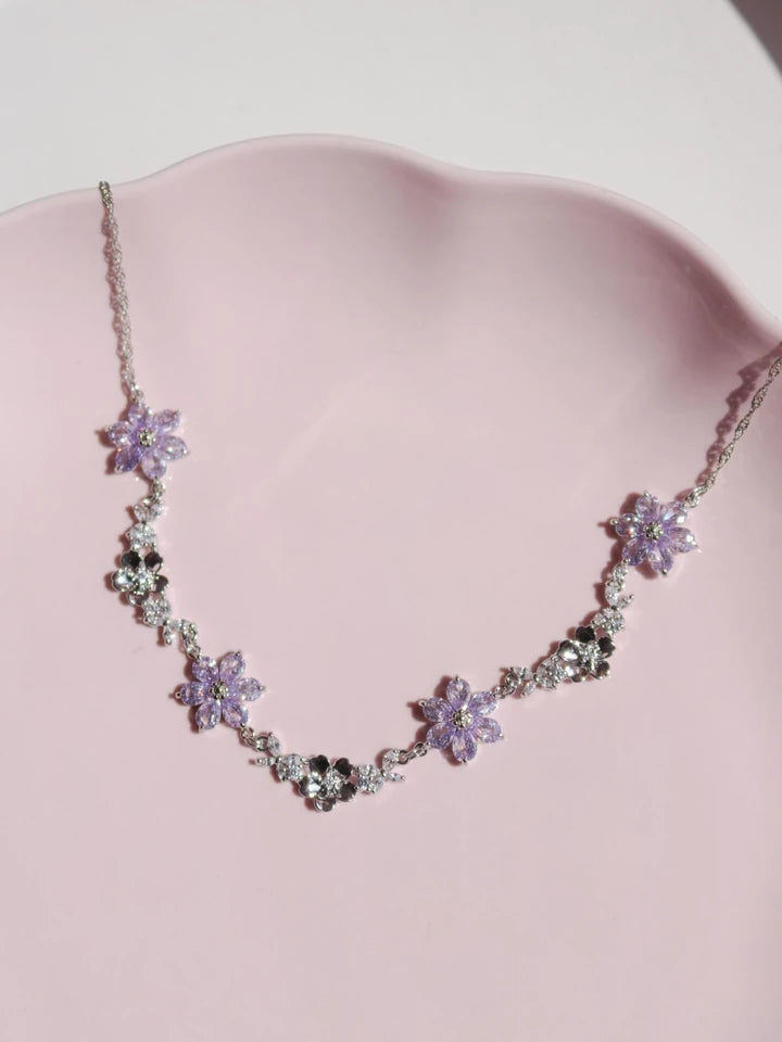 Lilac Palette Necklace