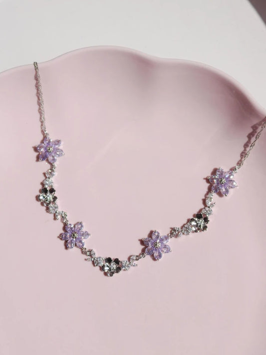 Lilac Palette Necklace
