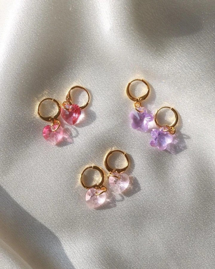 Shine 5Mm Swarovski Earrings