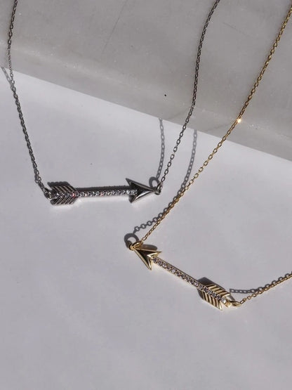 Hawkeye Arrow 925 Silver Necklace