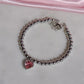 Tiffany Pink Heart Ball Bracelet