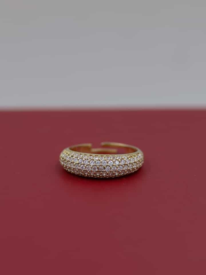 Stone Wedding Ring 925 Silver Ring