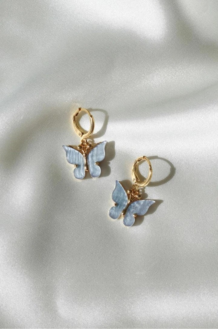 Acrylic Butterfly Earrings