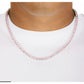 Pink Zircon Stone Waterway Necklace