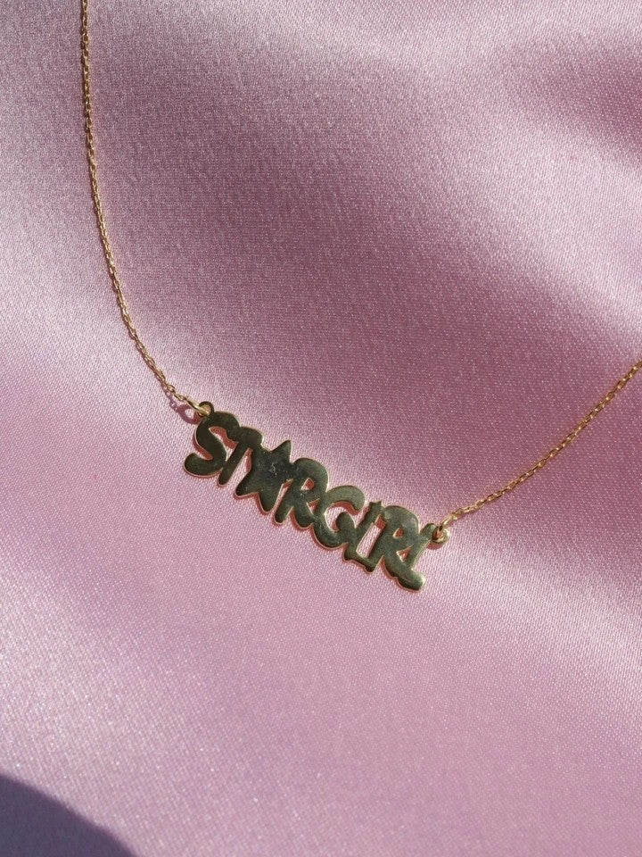 Stargirl Name Necklace 925 Silver