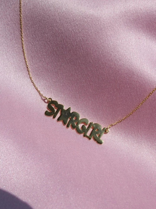 Stargirl Name Necklace 925 Silver