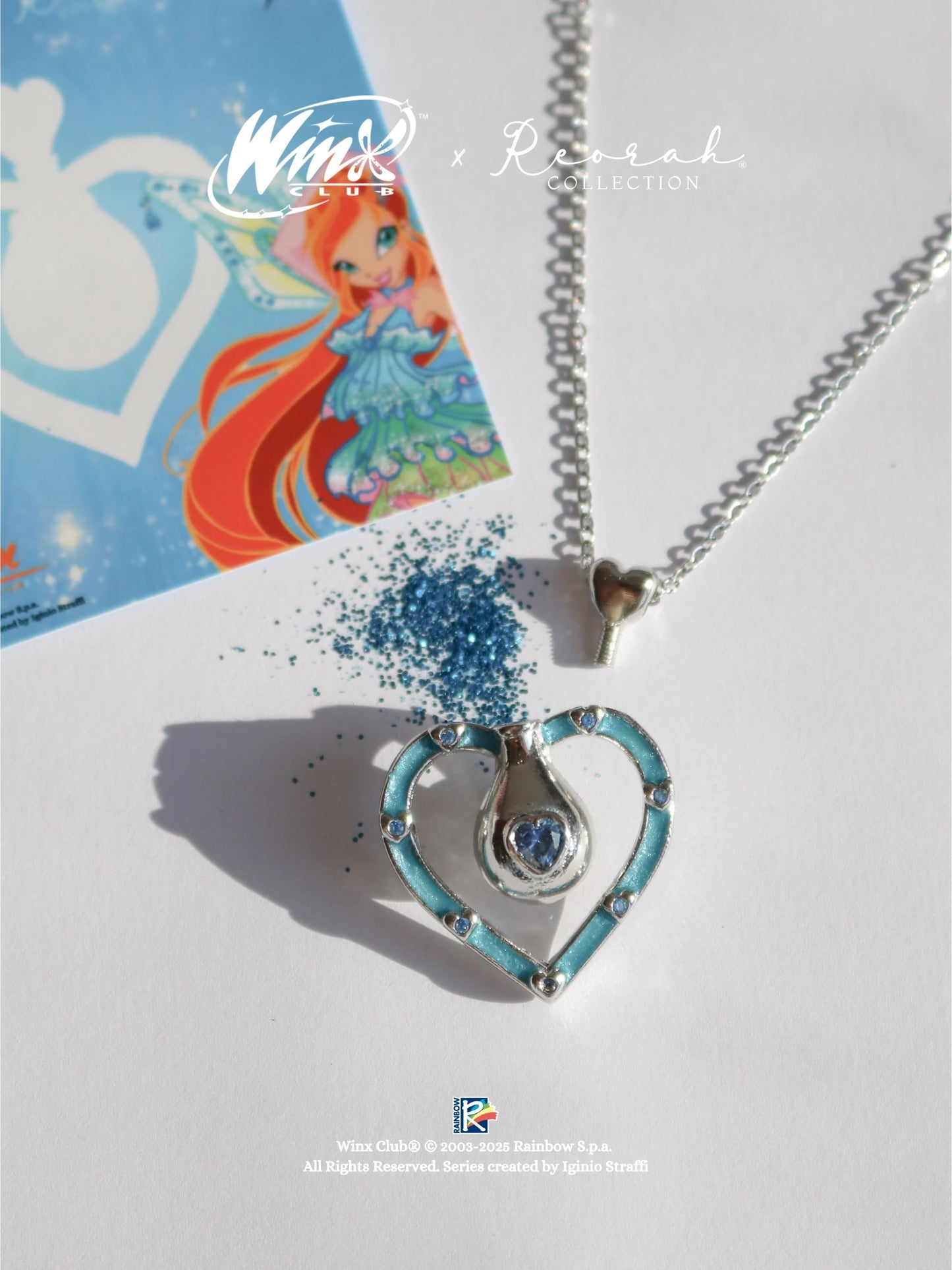 Winx Club® Bloom Fairy Dust Bottle Necklace