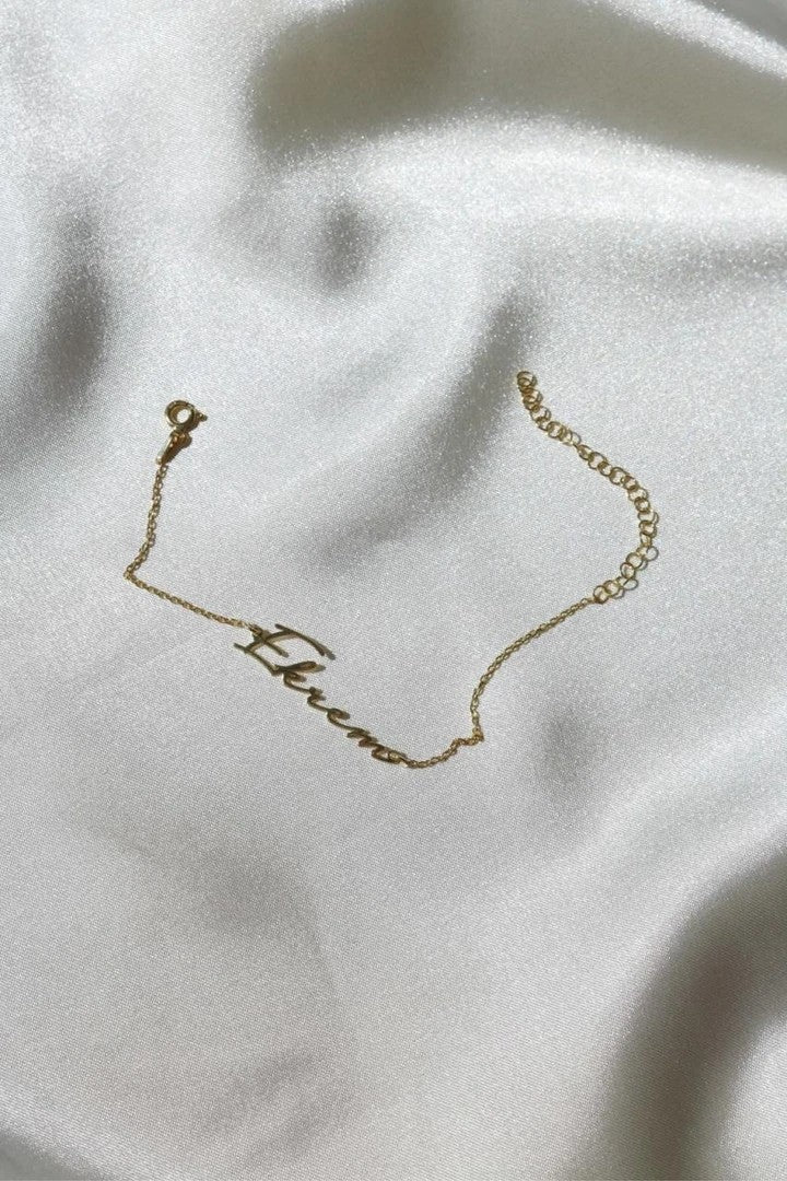 925 Silver Name Bracelet