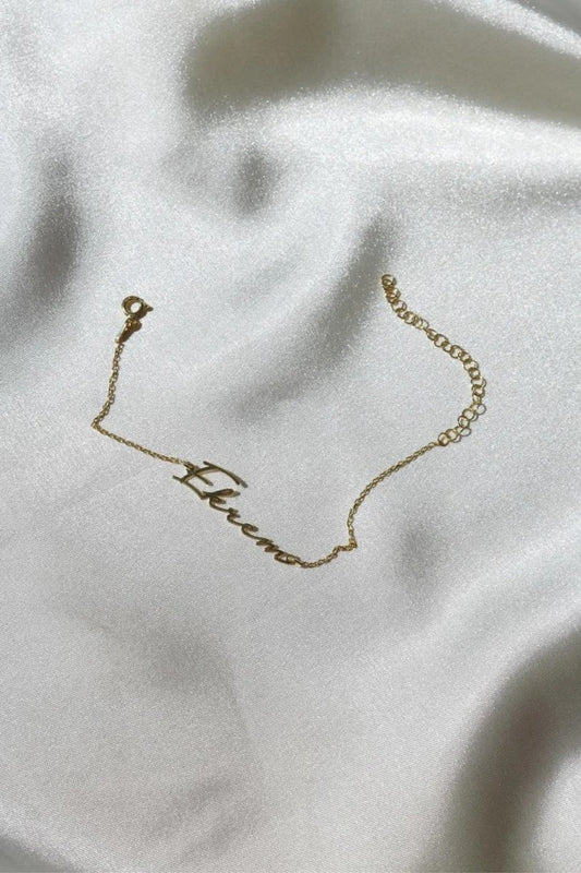 925 Silver Name Bracelet