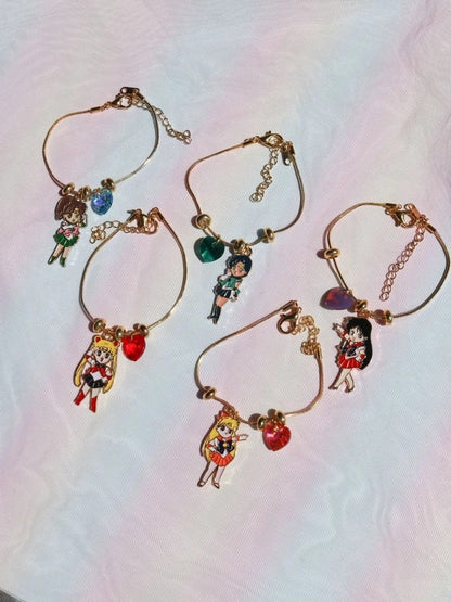 Sailor Moon Charm Bracelet (pcs)