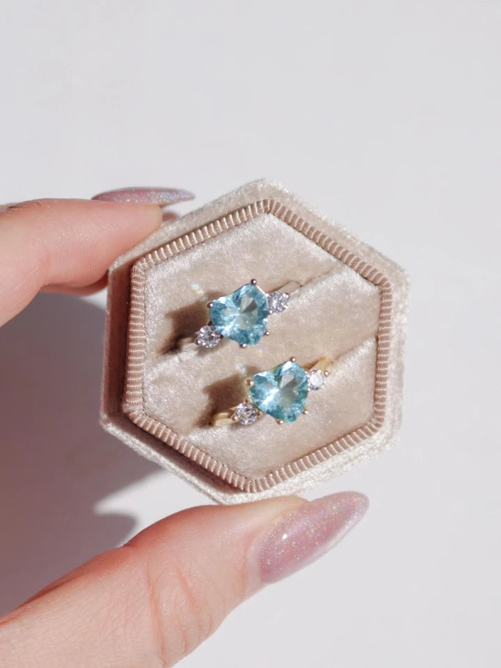 Royal Heart Shine 925 Silver Ring