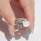 Blue Velorien Charm Ring 16 / L Size