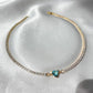 Cutie Heart Zircon Stone Choker / Necklace