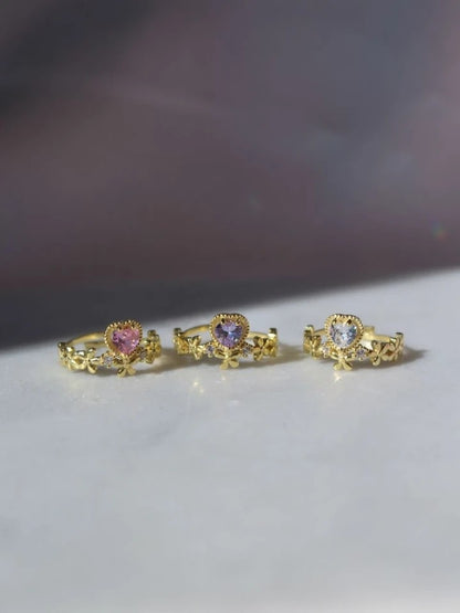 Cinderella 925 Silver Ring