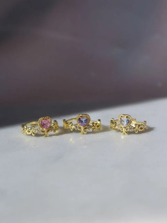 Cinderella 925 Silver Ring