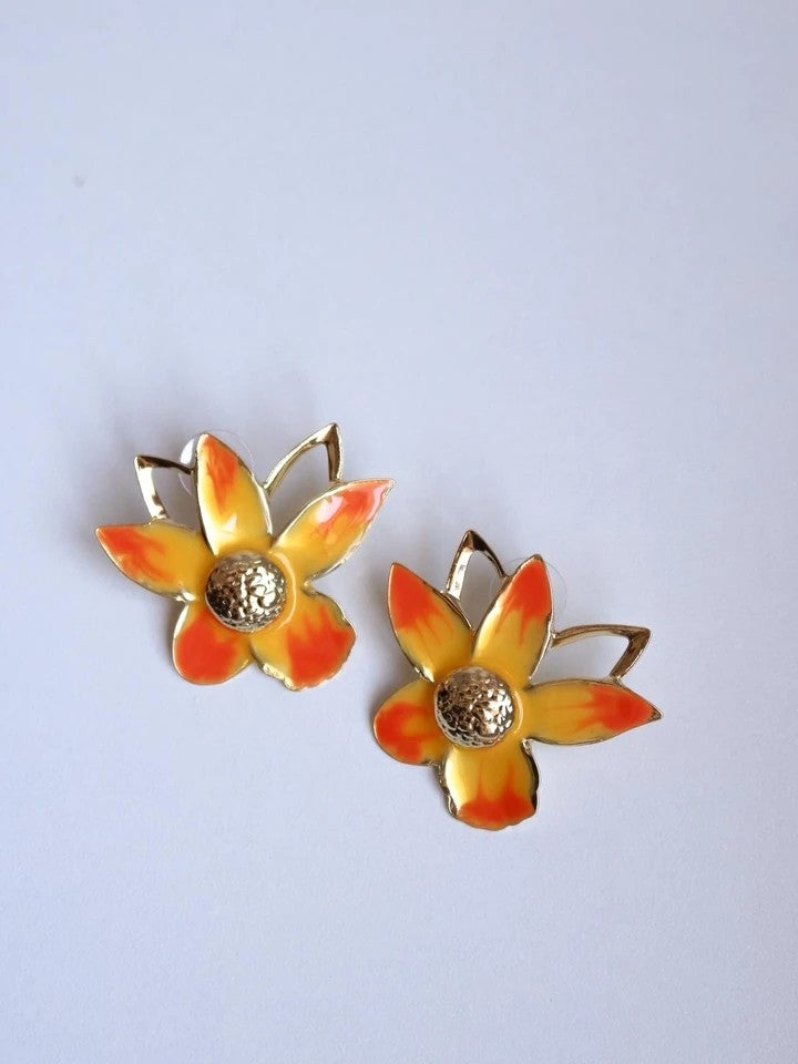 Freesia Flower Earrings
