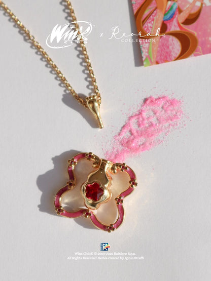 Winx Club® Flora Fairy Dust Bottle Necklace